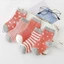 Set 5 tất trẻ em thời trang họa tiết tim, sao cho bé trai bé gái sơ sinh 0-4 tuổi ShinHome