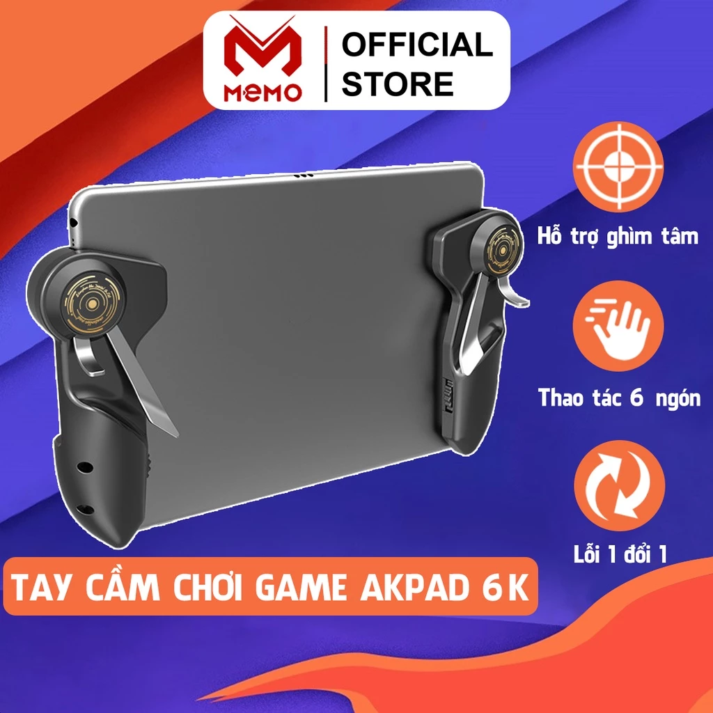 Tay cầm chơi game Memo AKPAD 6K cho máy tính bảng