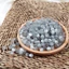 Set 10 nút áo bằng nhựa resin dạng hạt ngọc trai 10mm dùng may sườn xám
