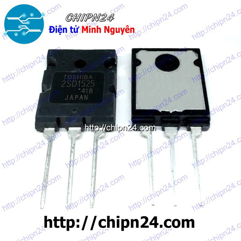 [1 CON] (KT1) Transistor D1525 TO-3PL NPN 30A 100V (2SD1525 1525 ...