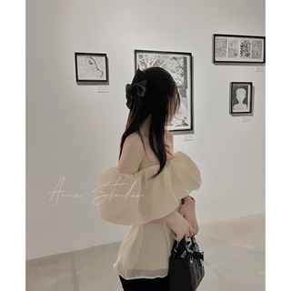 Áo trễ vai_Joyce Top_Anne Studio
