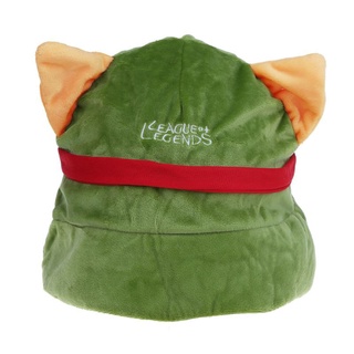 Unisex Cosplay Green for  LOL Teemo Game Video Merchandise Hat