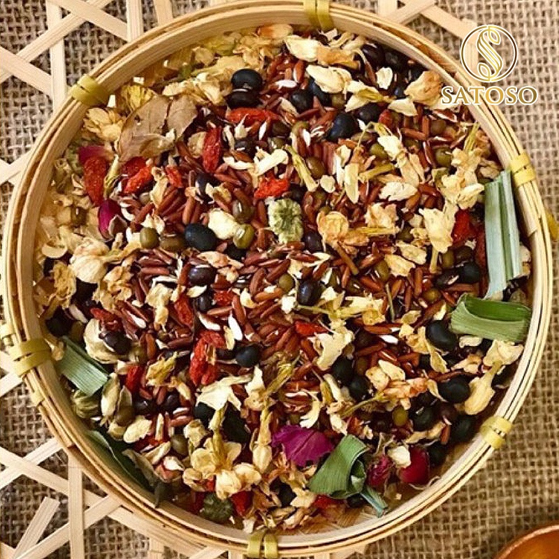 Sử Dụng Trà Gạo Lứt Mix Vị Satoso 500G Rang Sẵn Trong Đời Sống
