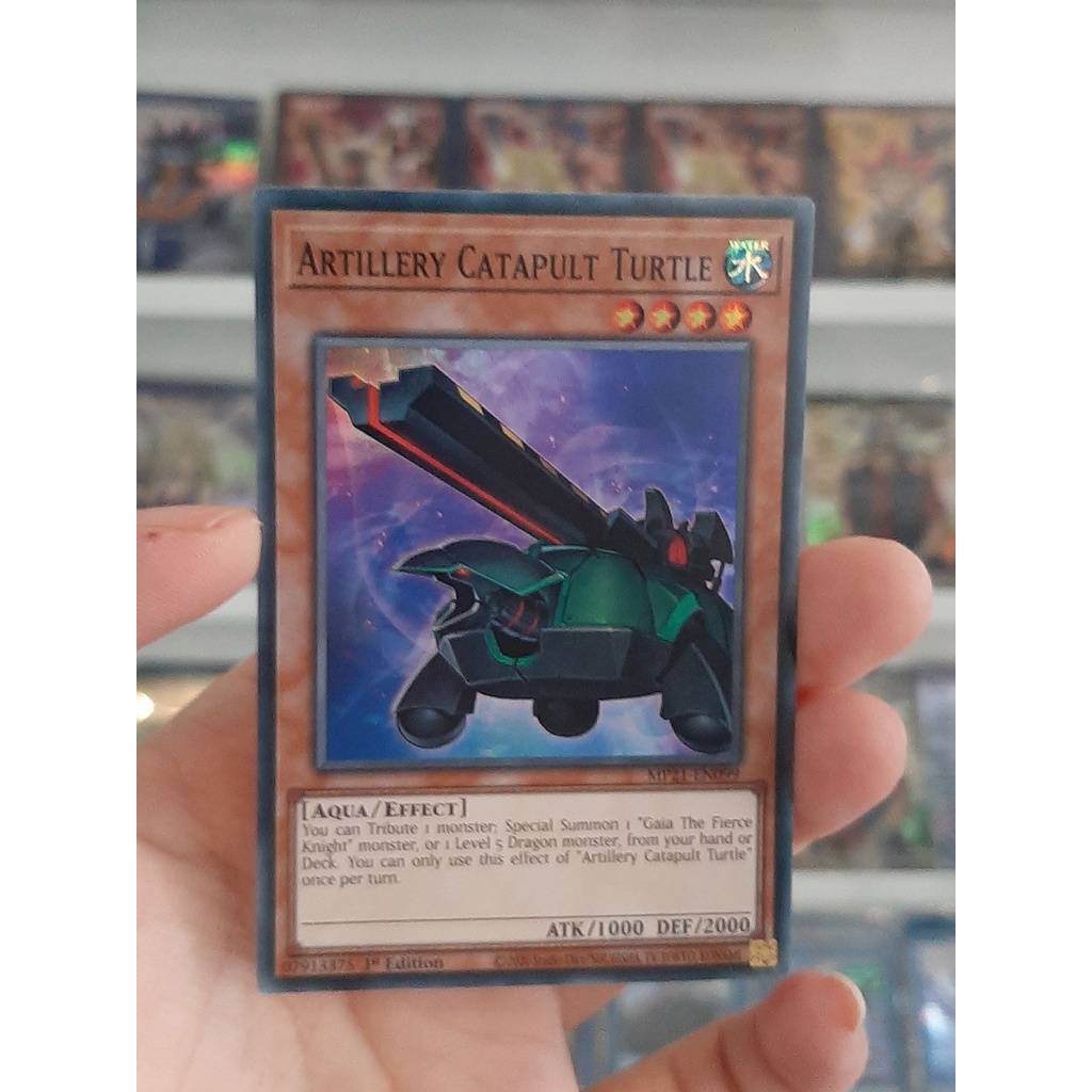 yugioh card meme template Catapult Turtle (25th Anniversary) [MRD-EN075] Super Rare – Fusion Gaming main image 1