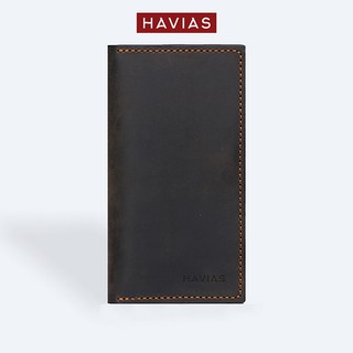 Ví Dài HAVIAS Da Bò thật 100% may tay thủ công nam nữ VENUTA2