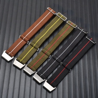 Dây Đeo Nylon Co Giãn Thay Thế 60s 18mm 20mm 22mm Cho Đồng Hồ