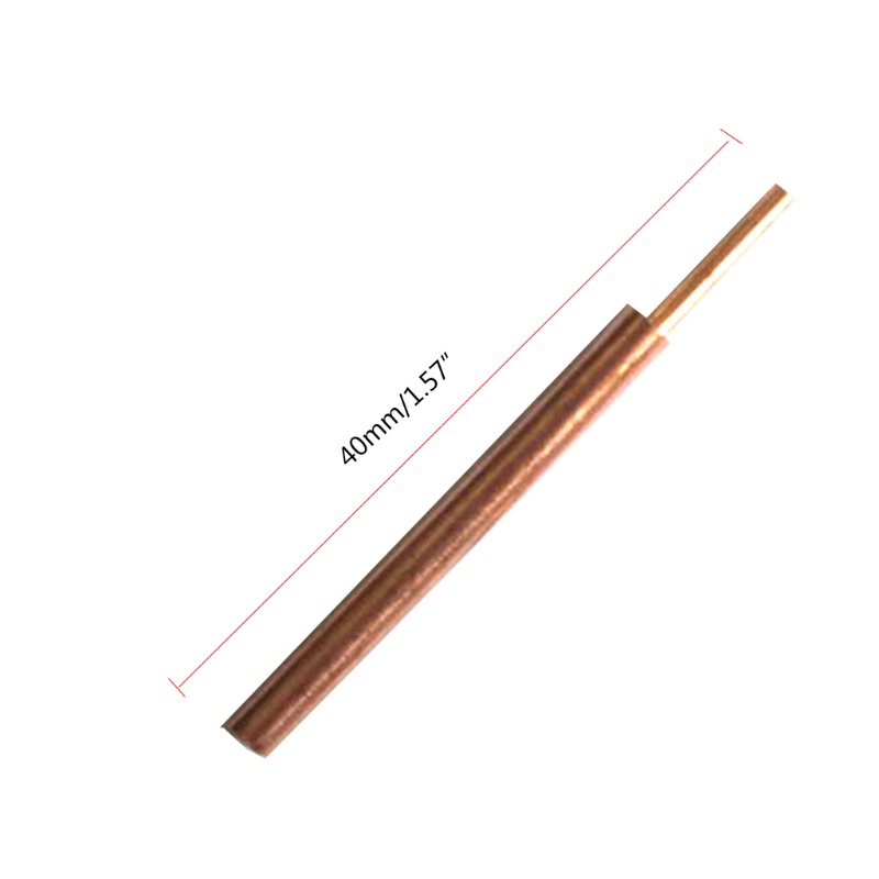 Set 2 kim hàn điểm điện cực pin 18650 bằng đồng cho pin Lithium