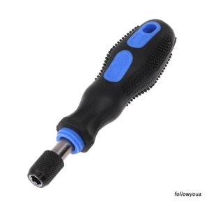 Tay cầm tuốc nơ vít 1/ 4 inch 6.35mm bằng cao su mềm chống trượt đa năng tiện lợi