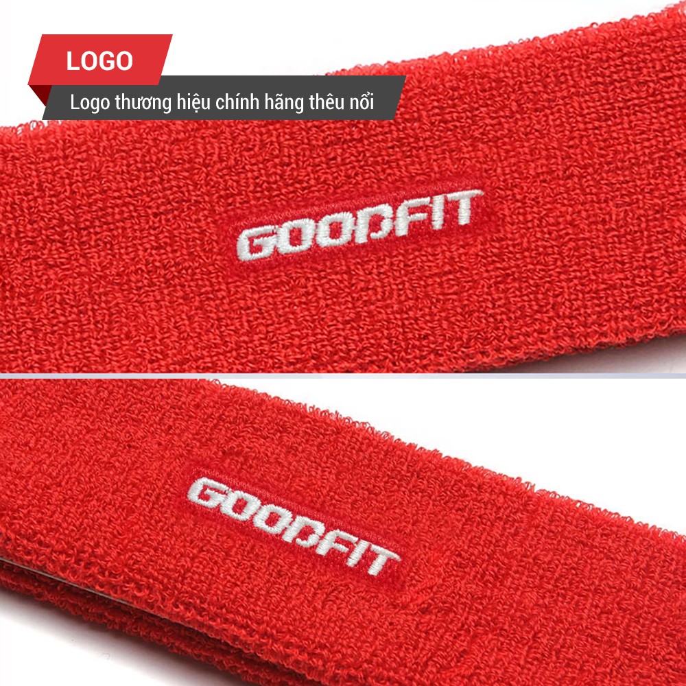 Ảnh Băng đô thể thao ,rửa mặt, cài tóc GoodFit chất vải cotton mềm mại, thấm hút mồ hôi GF802SB 4