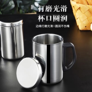 LY GIỮ NHIỆT NÓNG LẠNH 2 LỚP INOX C309-500ML INOX 304 - Ly giữ nhiệt uống cà phê, trà có tay cầm