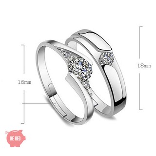 Tăng hộp - Nhẫn cặp đá nhân tạo BHN11