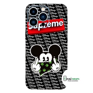 Tấm dán Skin Mặt Sau Micky FULL VIỀN Dành Cho 13prm , 12prm , 11prm , x , xsm , ip11 , ip12 , ip13 - FukiShop