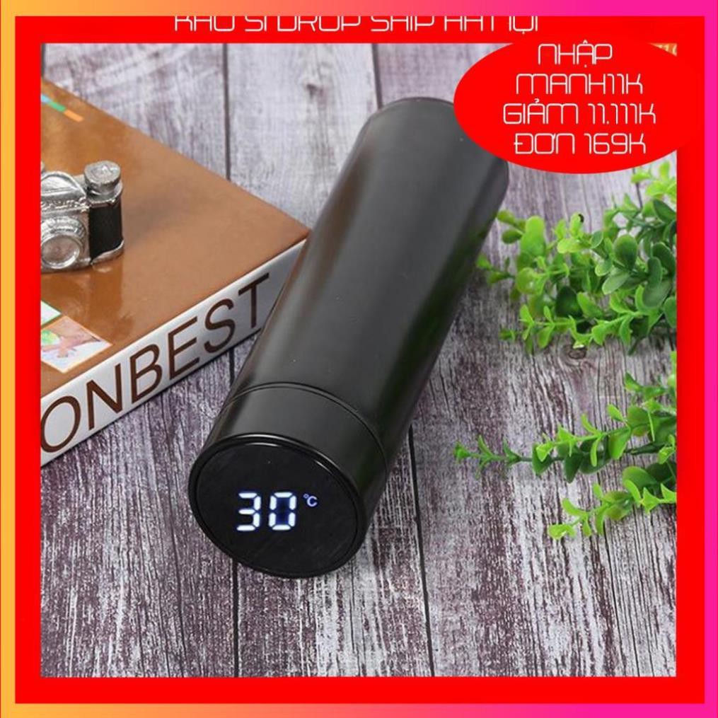 Bình giữ nhiệt 500ml có màn hình hiển thị nhiệt độ-giữ nước nóng,lạnh ...