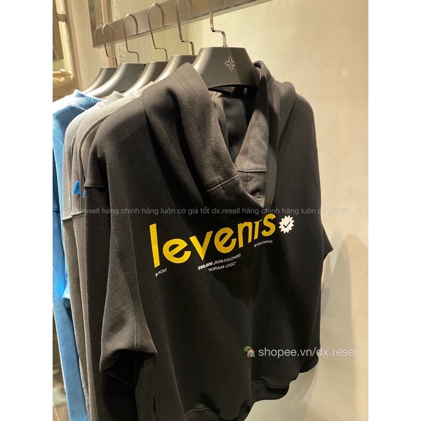 Áo Khoác LEVENTS® POPULAR LOGO HOODIE (Levents Chính hãng) hd còn tag