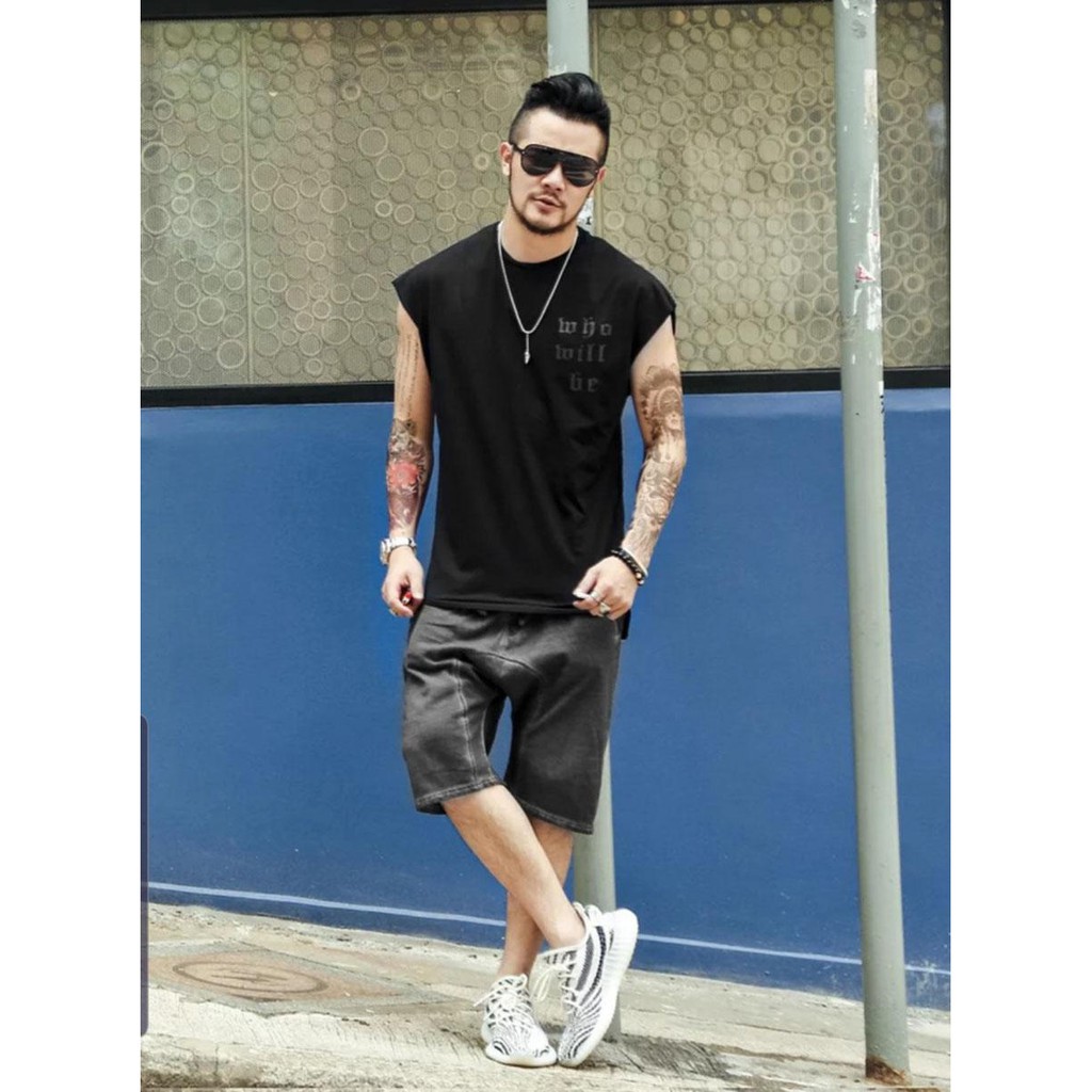 Áo thun Tanktop Cổ tròn MCM - Who will be ICVCVNI Unisex Menwear Cotton