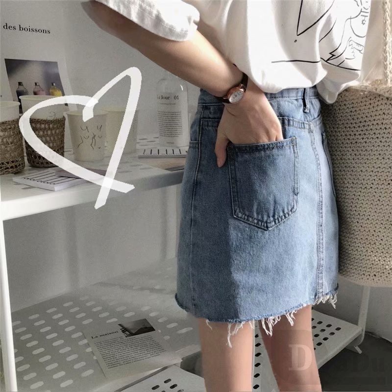 Ảnh Chân Váy Ngắn Dáng Chữ A Lưng Cao Chất Liệu Cotton Thời Trang Cho Nữ 4