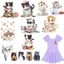 JVSUB Cat Patches A-level Sắt Dễ Thương Trên Táo