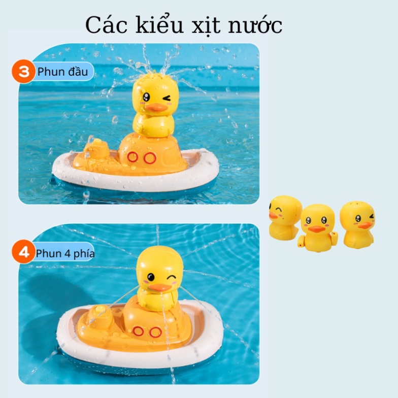 Đồ Chơi Nhà Tắm Vịt Cướp Biển Vịt Phun Nước Thả Bồn Tắm Cho Bé Tự Động Đồ Chơi Mùa Hè Giá Rẻ - Đồ Chơi Cho Bé PUKAPI