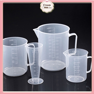 Ca đong nhựa / ly đong / cốc đong định lượng nguyên liệu 100ml-250ml-500ml-1000ml Mẫu 1