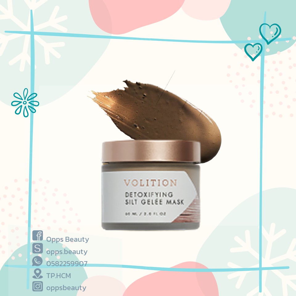 [VOLITION] Mặt nạ làm sạch sâu VOLITION Detoxifying Silt Gelee Mask ...