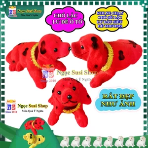 CHÓ LẮC LƯ ĐẦU ĐỂ TAPLO Ô TÔ XE HƠI MUA CHỌN SIZE - NGẪU NHIÊN MÀU
