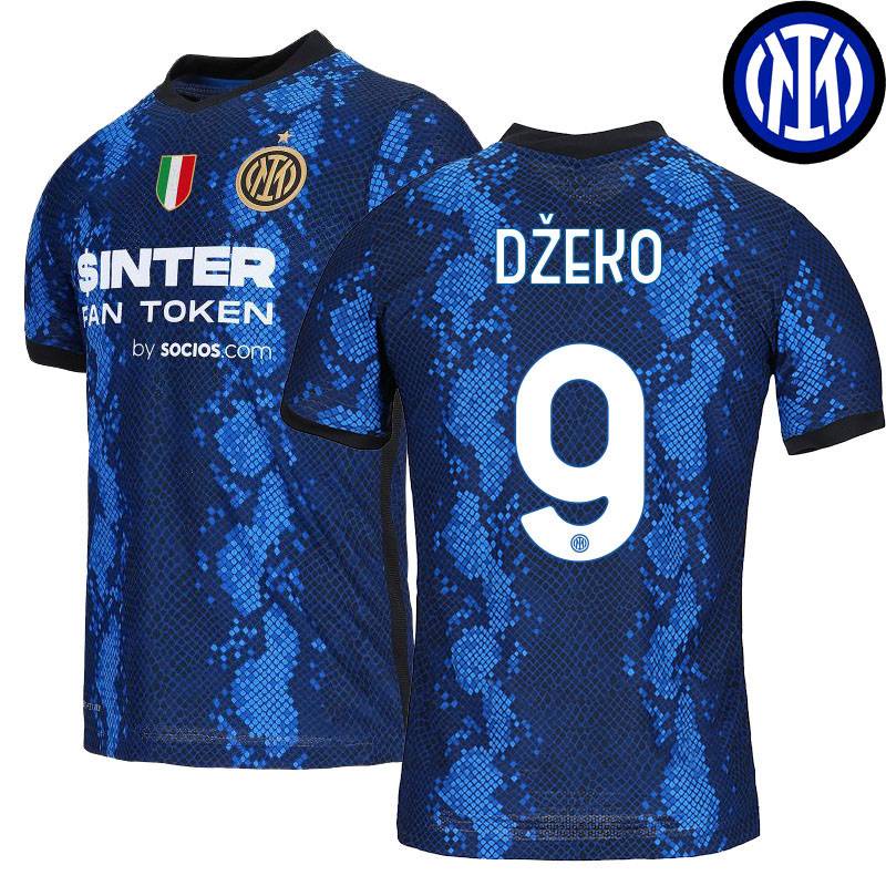 SY3 21-22 Inter Milan F.C. Áo thun bóng đá Áo De Vrij Dzeko Barella Eriksen Áo bóng đá sân nhà Plus Size Unis