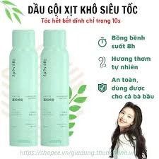𝟏𝟎 DẦU GỘI KHÔ DANG XỊT 150ML CHÍNH HÃNG