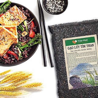 Combo 10kg gạo lức tím than sóc trăng