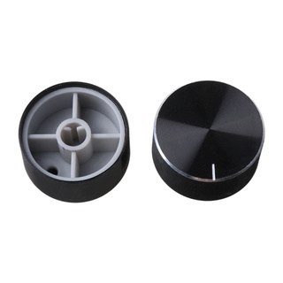 2Pcs 25x13mm D  Rotaries Potentiometer Knob encoders Measure Control For Speaker
