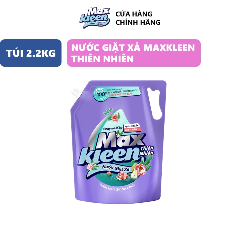 Ảnh Nước Giặt Xả MaxKleen Thiên Nhiên 2.2kg 2