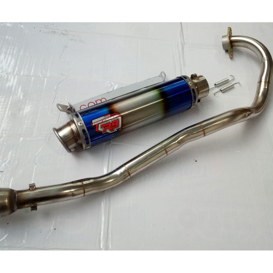 Pô R9 +ful cổ các dòng xe Exciter 150-135-winner-rider..dầy đủ phụ kiện ...