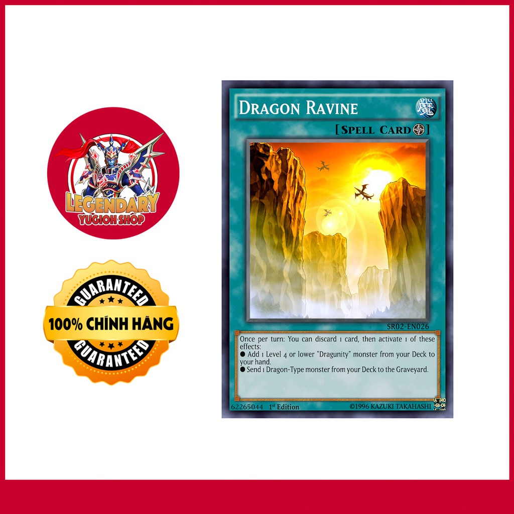 [Thẻ Bài Yugioh Chính Hãng] Dragon Ravine | Shopee Việt Nam