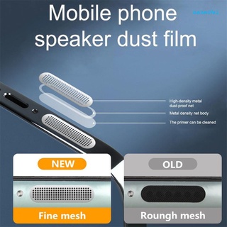 Set 4 Miếng Dán Loa Chống Bụi siêu mỏng Cho Điện Thoại iPhon X XS 11 12 13 PRO max mini...(2 ngắn + 2 dài)