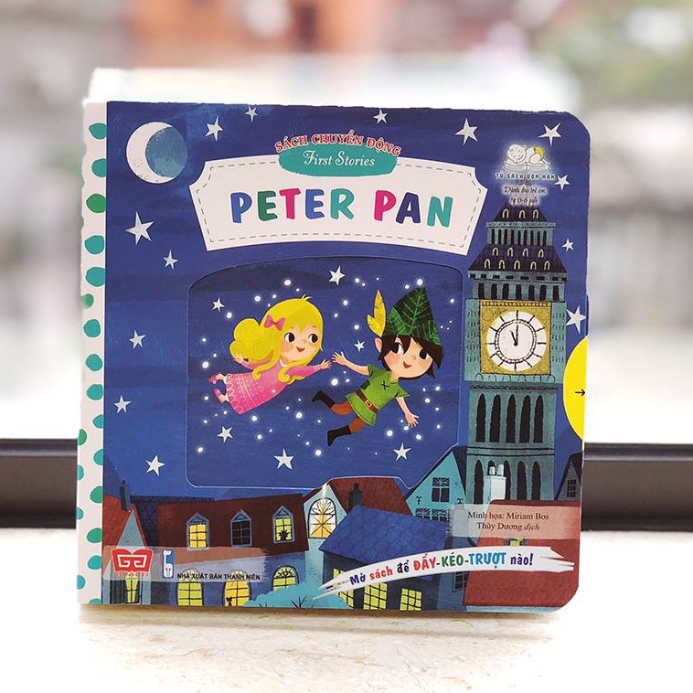 SÁCH - Sách chuyển động - First stories - Peter Pan | Shopee Việt Nam