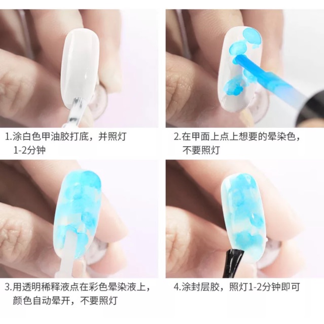 (CÓ VIDEO) Set 12 chai Cồn Loang đủ màu, dễ sử dụng