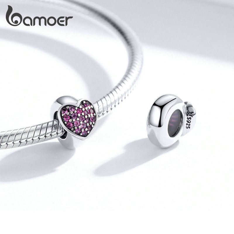 Hạt phụ kiện BAMOER Bạc 925 thiết kế thời trang
