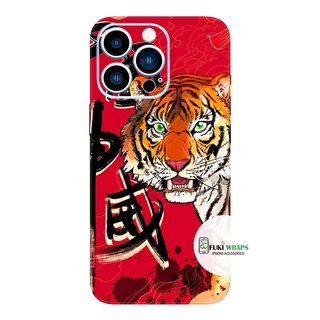 Tấm dán Skin Mặt Sau Hình Hổ FULL VIỀN Dành Cho 13prm , 12prm , 11prm , x, xsm , 7p , ip11 , ip12 ip 13 - FukiShop