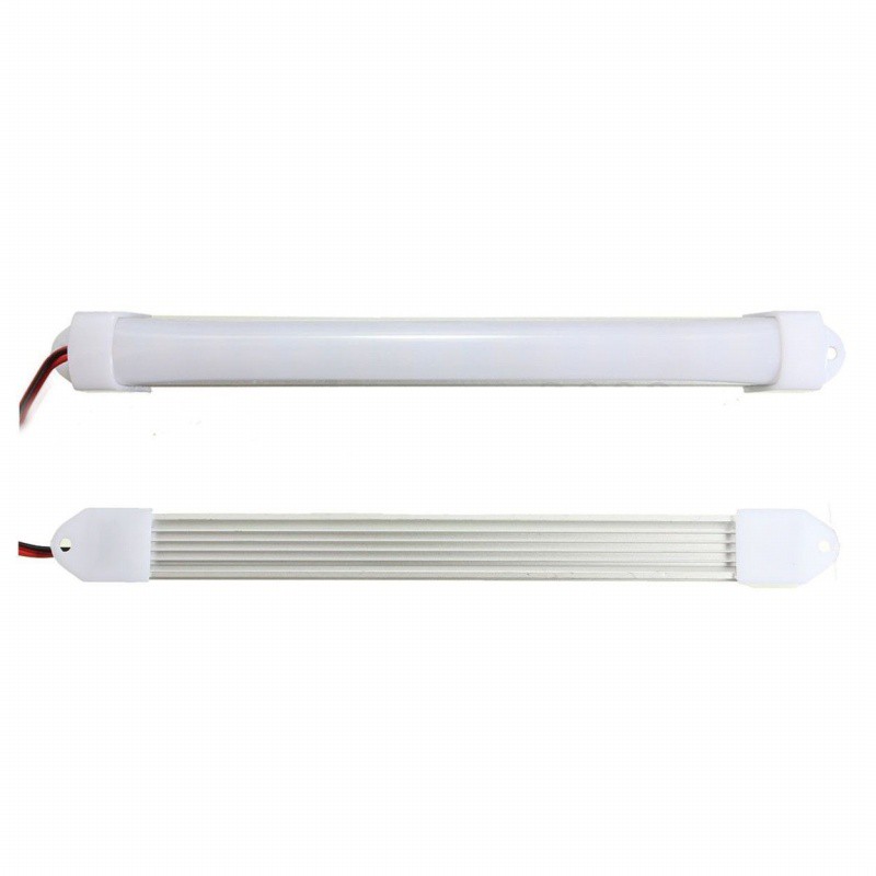 2x 12V Đèn LED Ô Tô SMD Nội Thất Thanh Ống Dải Đèn Van Thuyền Caravan Motorhome Lạnh Trắng