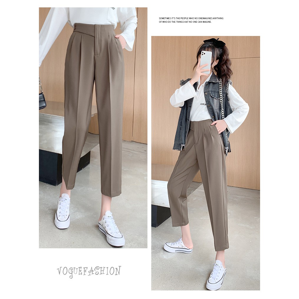 QUẦN BAGGY CẠP LỆCH CHUN SAU MẪU MỚI M366
