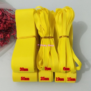 Ruy băng gân vải trơn giá rẻ 2cm lẻ 3 mét làm nơ, gói quà, làm phụ kiện handmade Pinky Shop