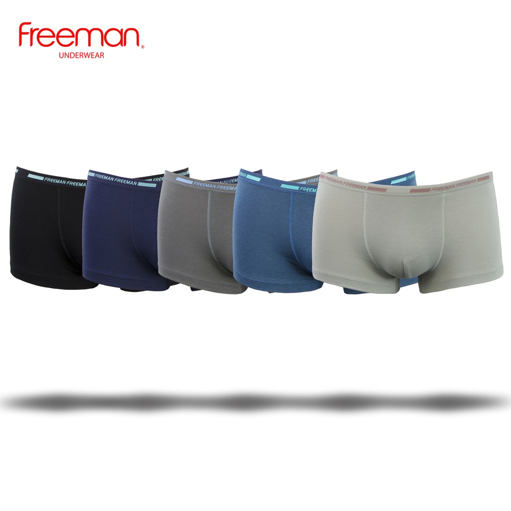 Quần lót nam cotton boxer Freeman [Combo 5] BO503 | Shopee Việt Nam