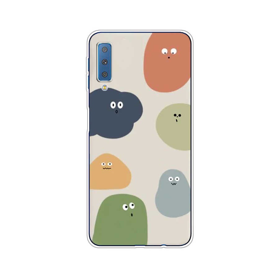 Ốp Điện Thoại TPU Dẻo In Họa Tiết Độc Đáo Thời Trang Cho Samsung Galaxy a7 2015 a7 2016 a7 2017 a7 2018