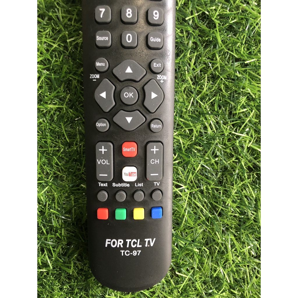 Điều khiển tivi TCL TC-97 smart internet loại tốt thay thế cho khiển xin theo máy - Tặng kèm pin chính hãng - Remote TCL