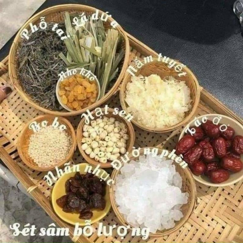 1 SET NGUYÊN LIỆU SÂM BỔ LƯỢNG