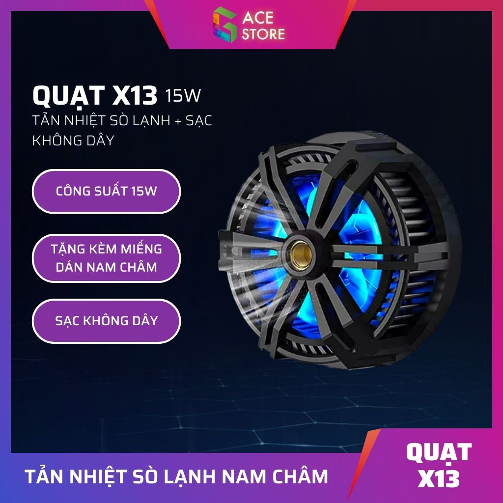 Quạt tản nhiệt điện thoại X13