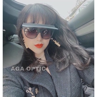 Kính Râm có Mái che Gập Lên Xuống Dịu Mắt Nam Nữ Sành điệu Chống Chói Chống Lóa Chống UV400