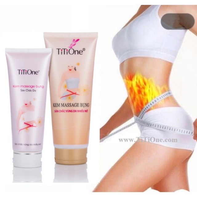 Kem massage tan mỡ bụng titione [200g,350g] | Shopee Việt Nam