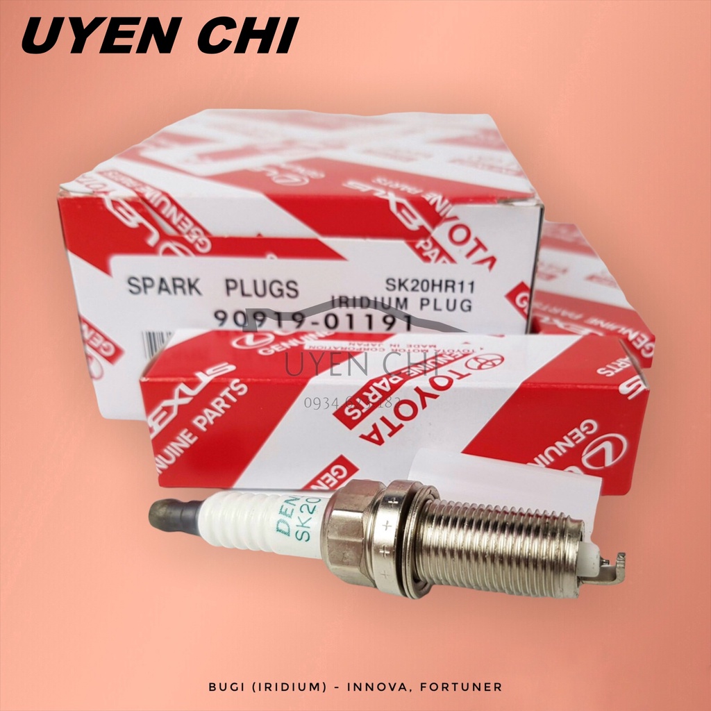 [1 HỘP 10 CHIẾC] Bugi xe Toyota Innova, Hiace, Hilux, Lexus (Mã: 90919 ...