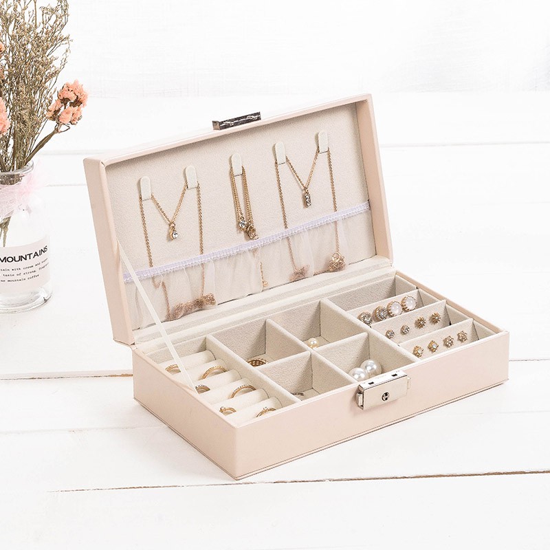 Hộp đựng trang sức CASEGRACE có khóa gài tiện lợi độc đáo đa năng