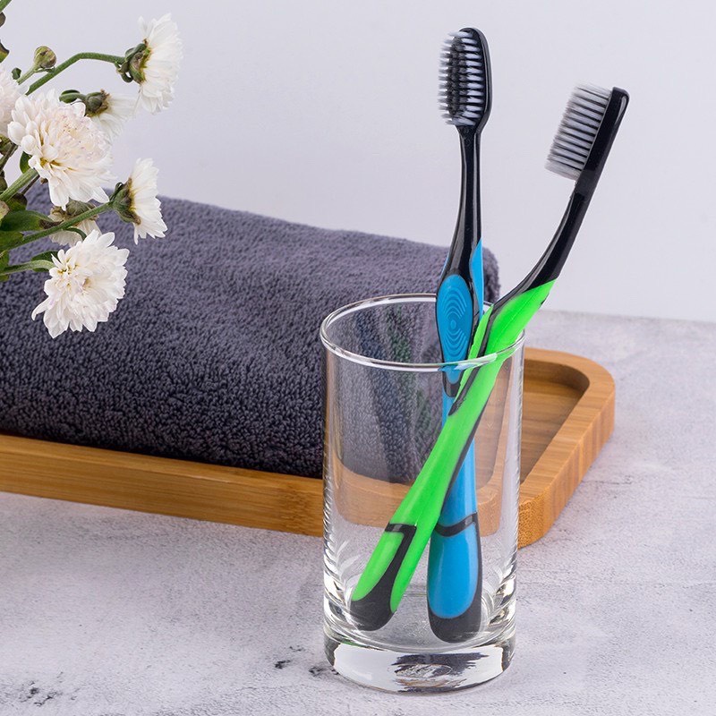 Bàn Chải Đánh Răng BOSSI Sợi Tre Than Hoạc Tính Lông Mềm An Toàn Cho Sức Khỏe (HÀN QUỐC)